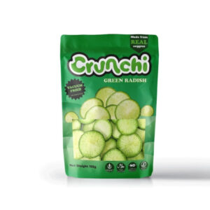 Crunchi Freeze Dried Snack - Green Radish (155g)