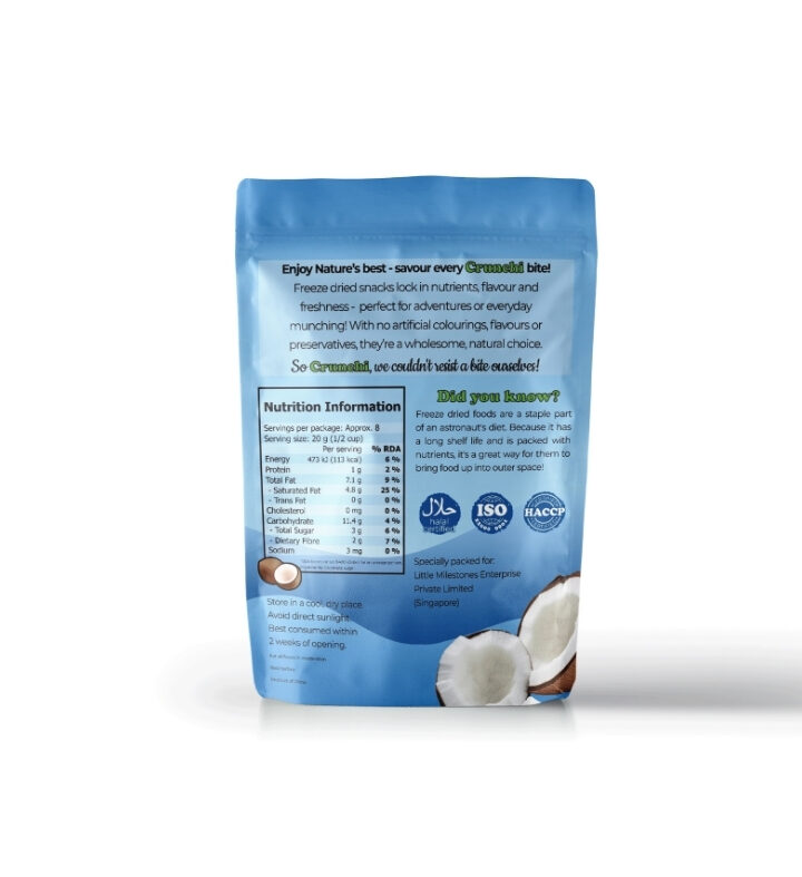 Crunchi Freeze Dried Snack - Coconut (150g) - Image 2
